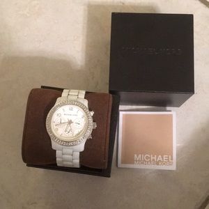 White Michael Kors Watch
